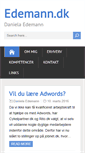 Mobile Screenshot of edemann.dk
